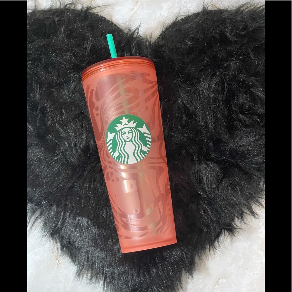 NWT Coral Starbucks Tumbler - Venti